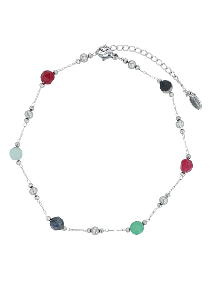 

Adeliás Женский кулон из нержавеющей стали с жемчужиной, серебристый