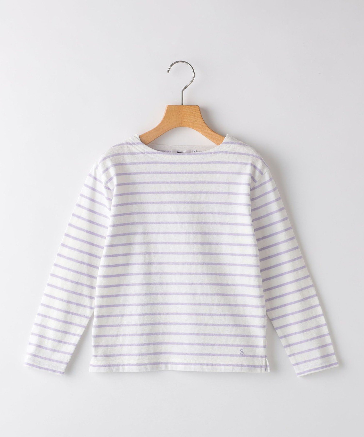 Детская футболка с длинным рукавом в полоску (100–130 см) SHIPS KIDS, Lavender — фото 2