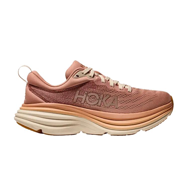 Кроссовки HOKA Wmns Bondi 8 'Sandstone Cream', желто-коричневый