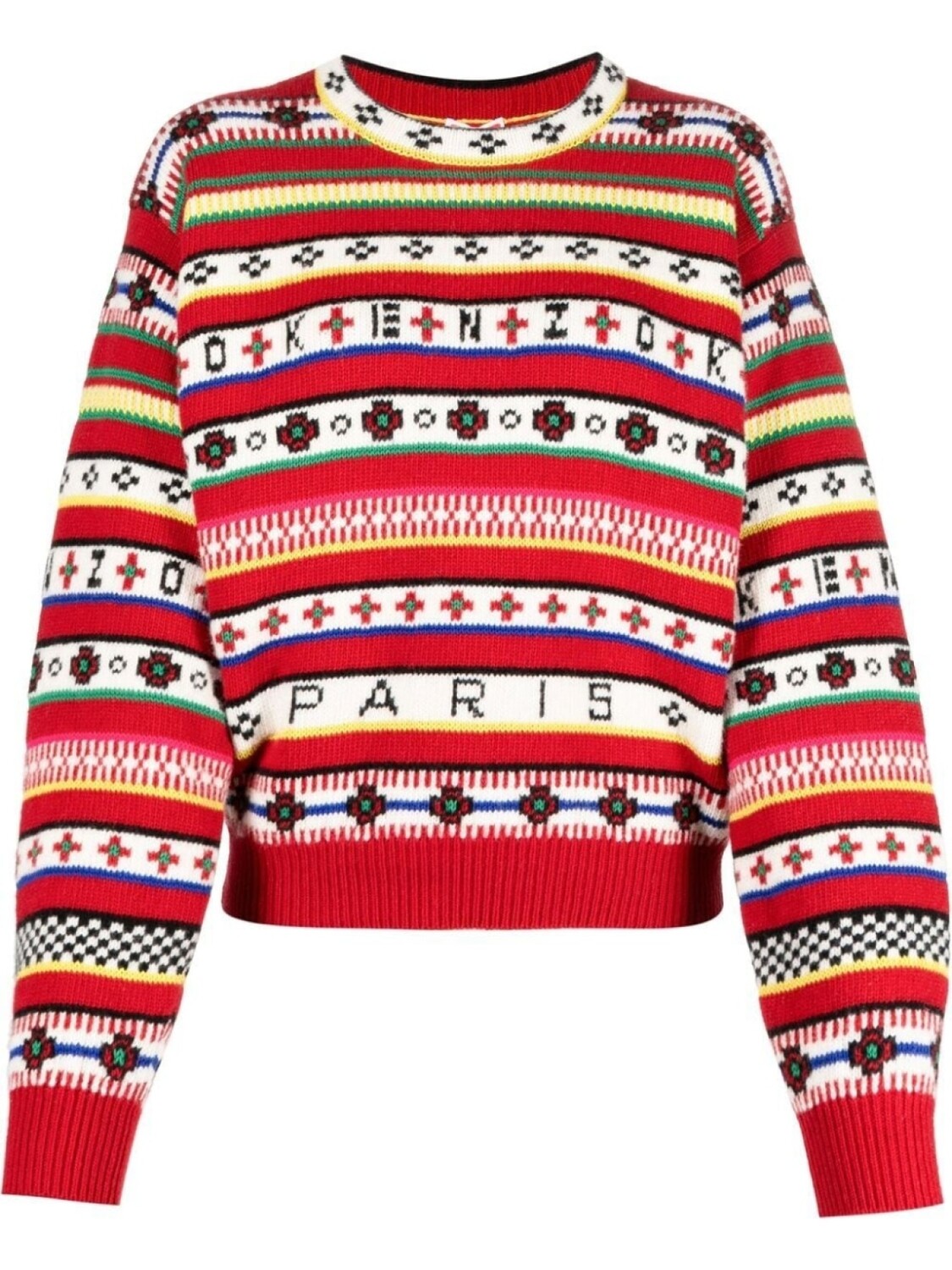 

Kenzo джемпер с логотипом, красный