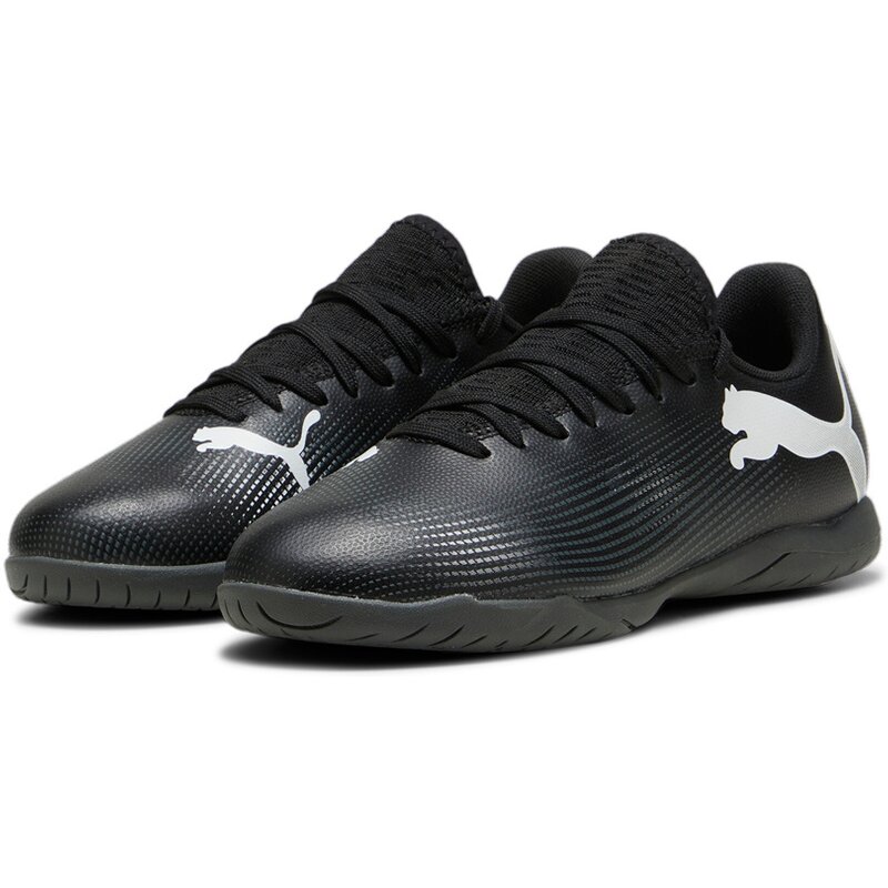 Бутсы для мини-футбола Future 7 Play It Jr Puma, черный — фото 3