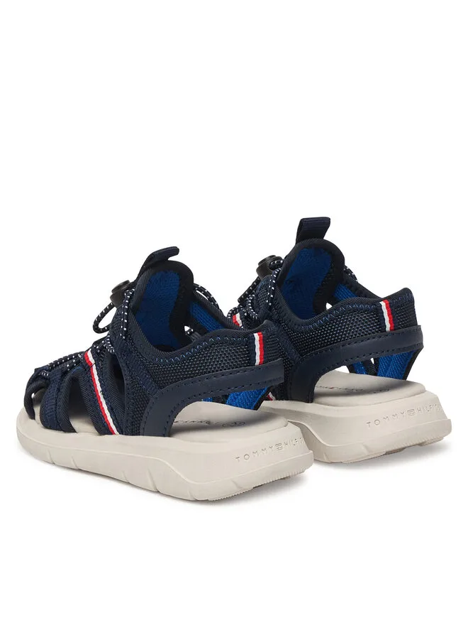 Tommy Hilfiger Сандалии T1B2-34385-1591 темно-синие — фото 3