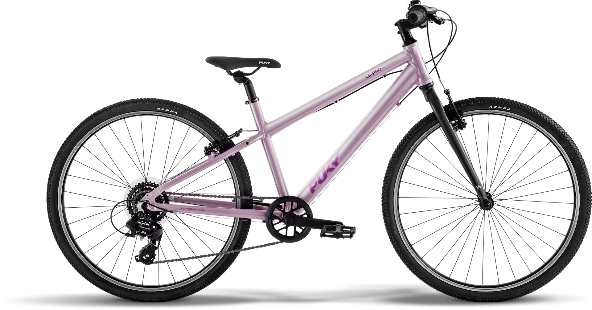 

Детский велосипед PUKY LS-PRO 26-8 pearl pink/anthracite (2025)