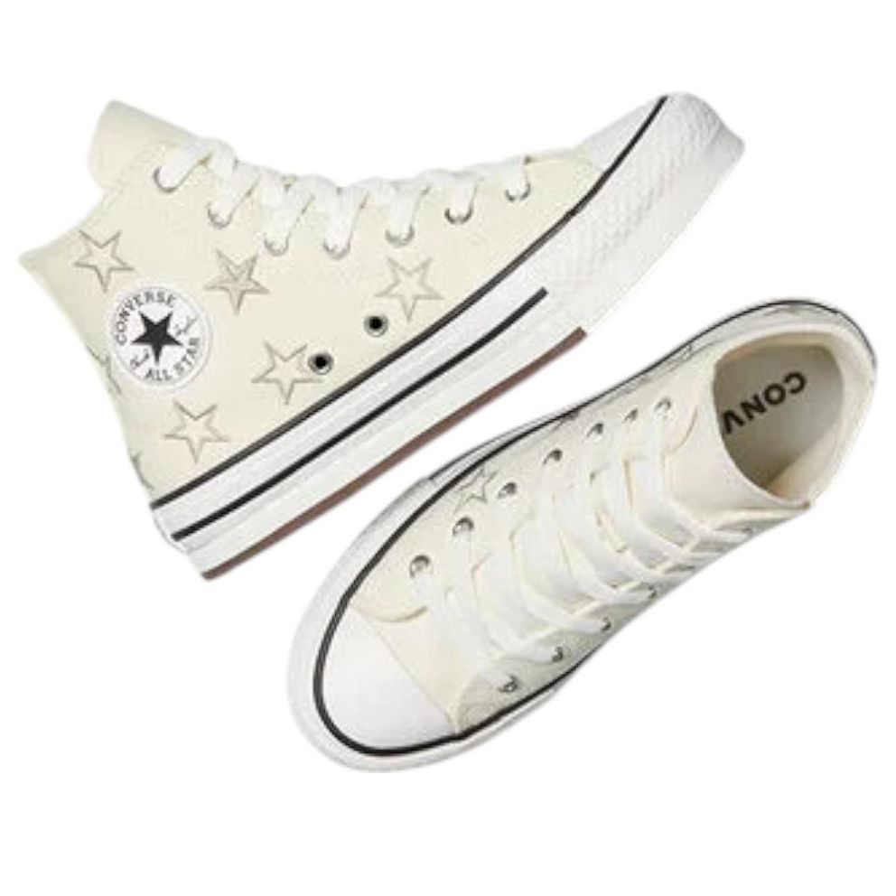 (GS) Converse Chuck Taylor All Star EVA Lift Platform High 'Starry' — фото 3