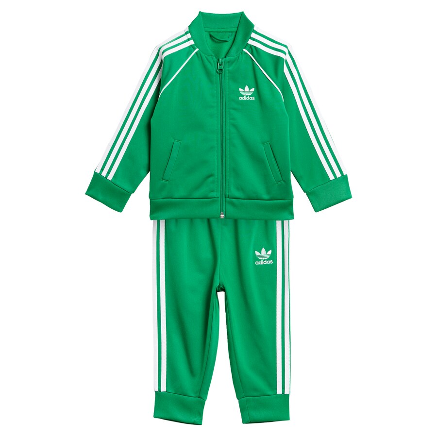 

Обычный спортивный костюм ADIDAS ORIGINALS Adicolor, цвет Grass green