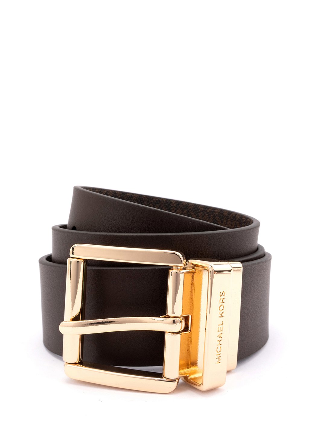 

Пояс REVERSIBLE MICHAEL Michael Kors, темно-коричневый