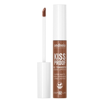 Губная помада Lips No Transfer Kiss Proof 06 «Молочный шоколад», Andreia Professional — фото 2