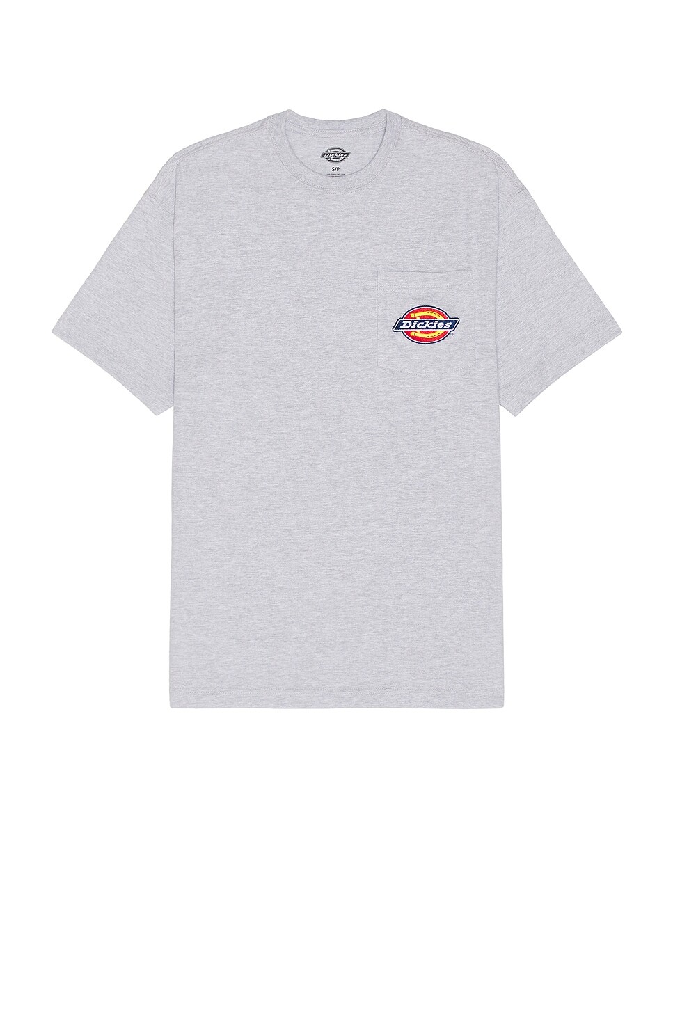 

Футболка с карманом и логотипом Dickies, цвет Heather Gray