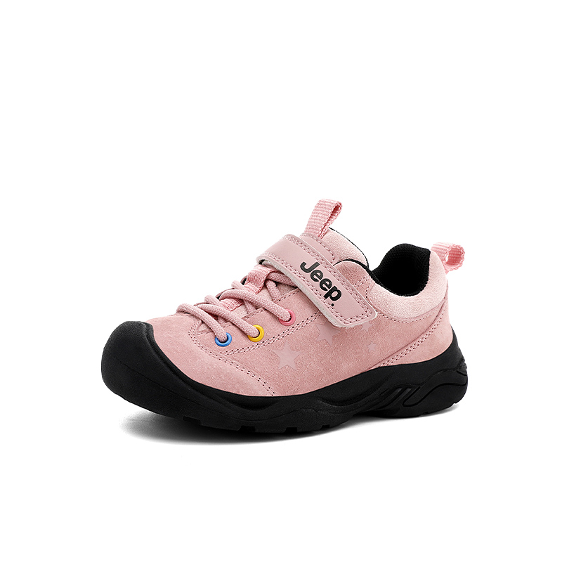 20 Slip Resistant Abrasion Resistant низкие повседневные кроссовки Kids' Jeep, twiсветло-фиолетовый/lotus розовый[thin cotton] — фото 4