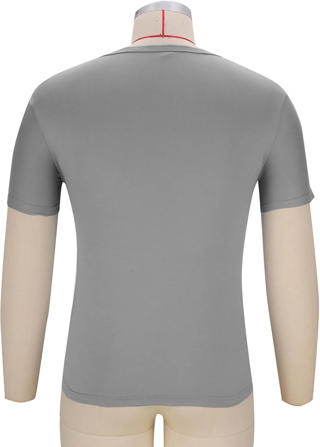 Футболка мужская slim fit, Khaki — фото 3