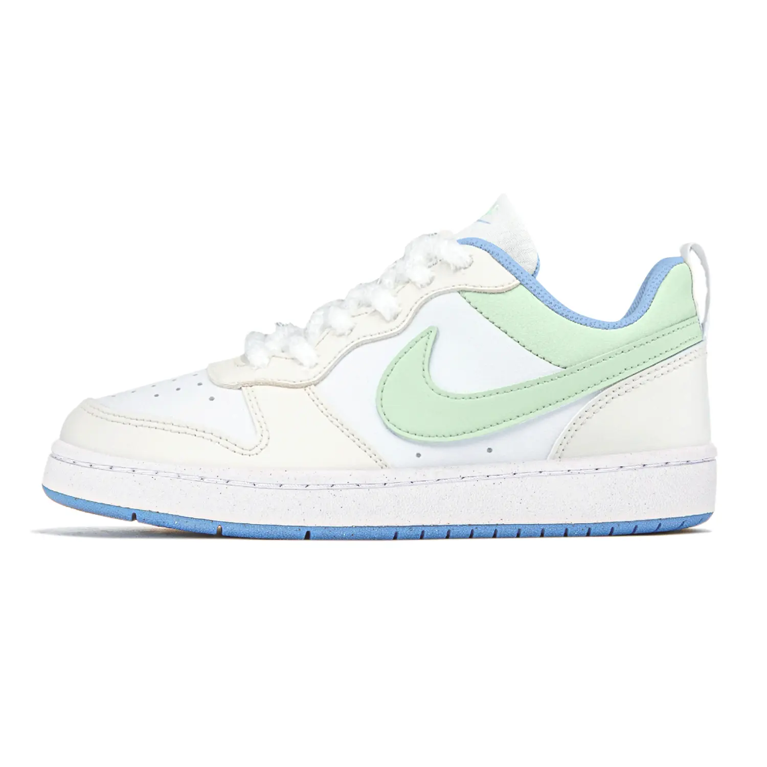 

Nike Кроссовки Court Borough Eighteen, мятные, с антискользящим покрытием, износостойкие, низкие, детские, для скейтбординга, зеленые, для подростков