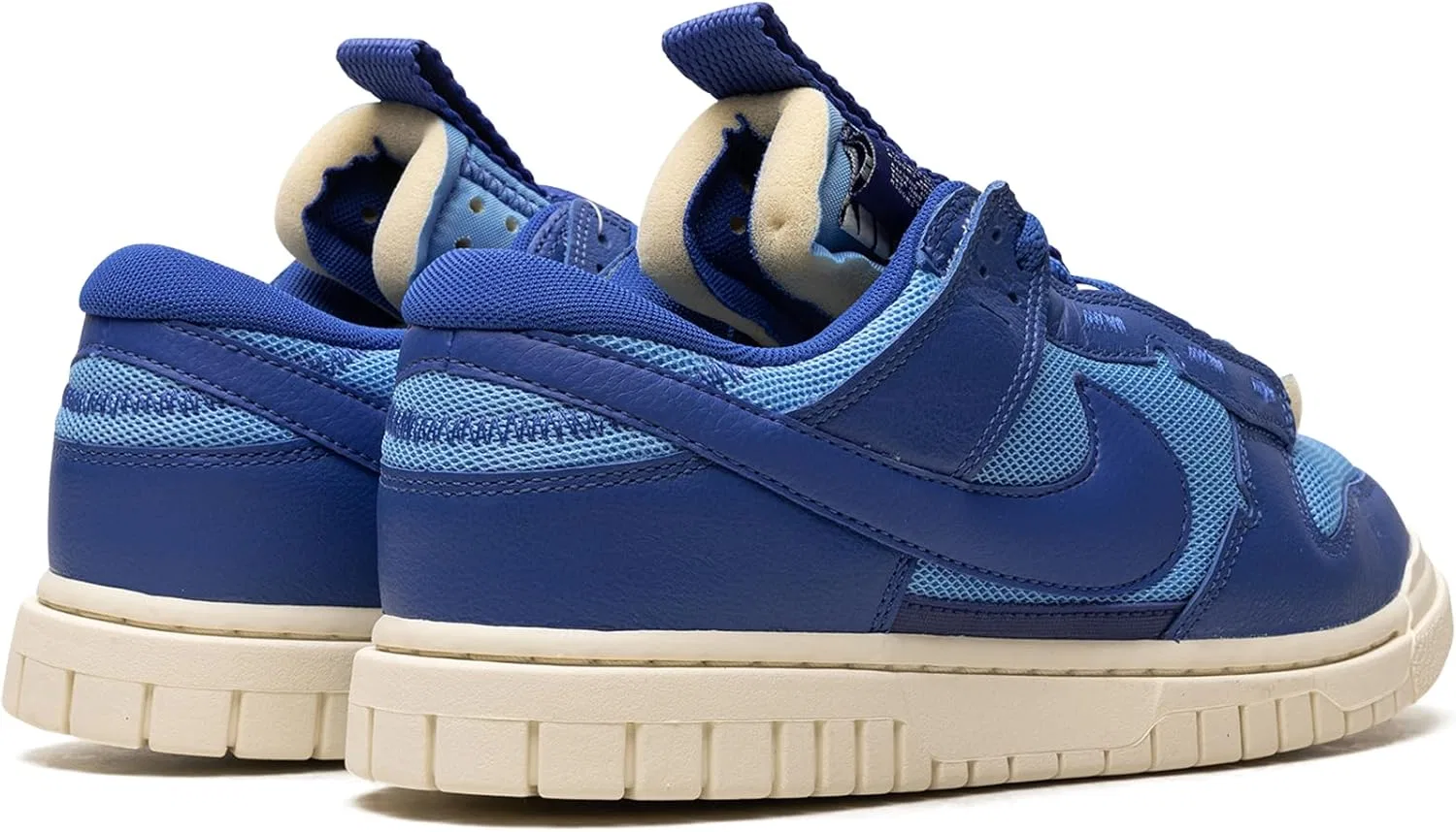 Кроссовки мужские Nike Dunk Low, цвет University Blue/Deep Royal Blue/Coconut Milk/Game Royal — фото 3