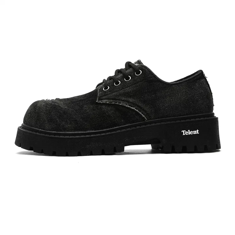 TELENT Men's Casual Shoes Men's Black