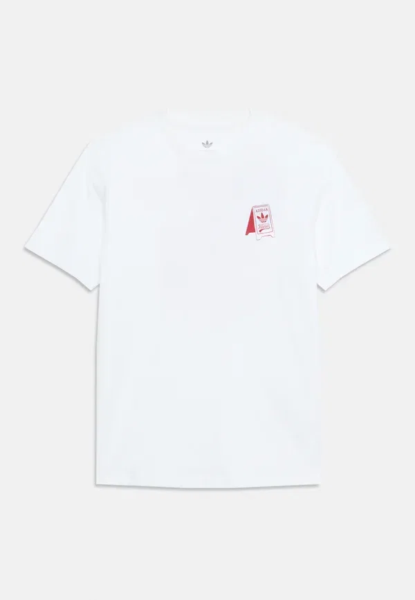 Футболка свободного кроя Adidas Originals, белый — фото 3