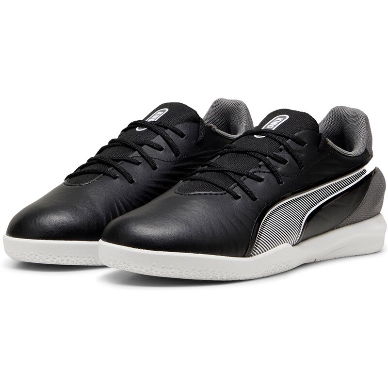Бутсы для мини-футбола King Match It Jr Puma, цвет puma black-puma white-cool dark gray — фото 3
