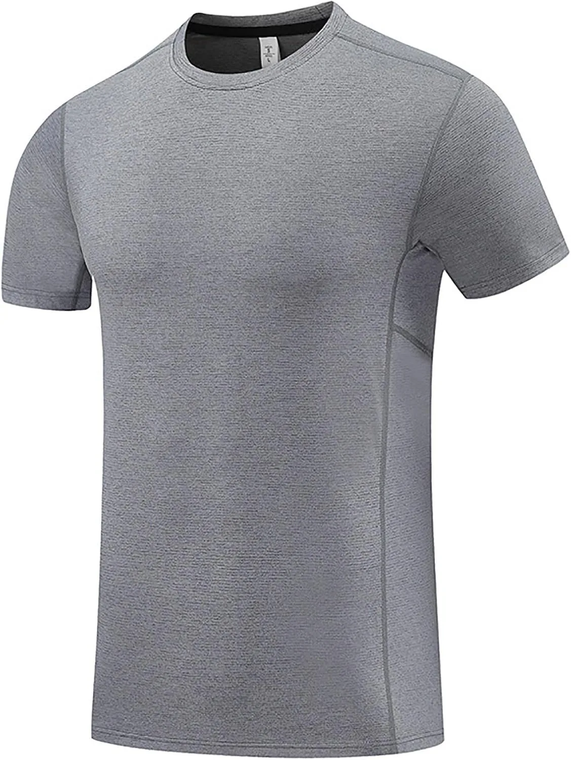 Мужская футболка для бега и тренировок, летняя, Slim Fit — фото 3