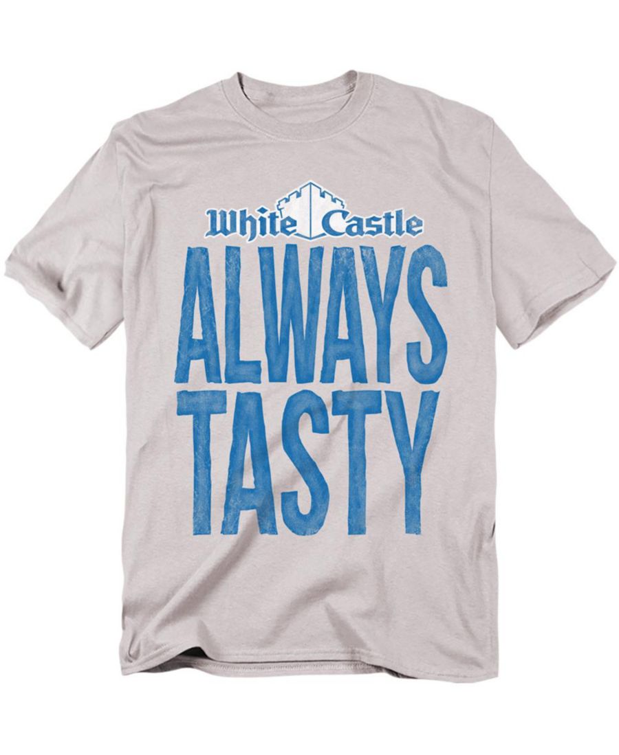 

Футболка "Всегда вкусно" больших размеров White Castle, Silver, Белый, Футболка "Всегда вкусно" больших размеров White Castle, Silver