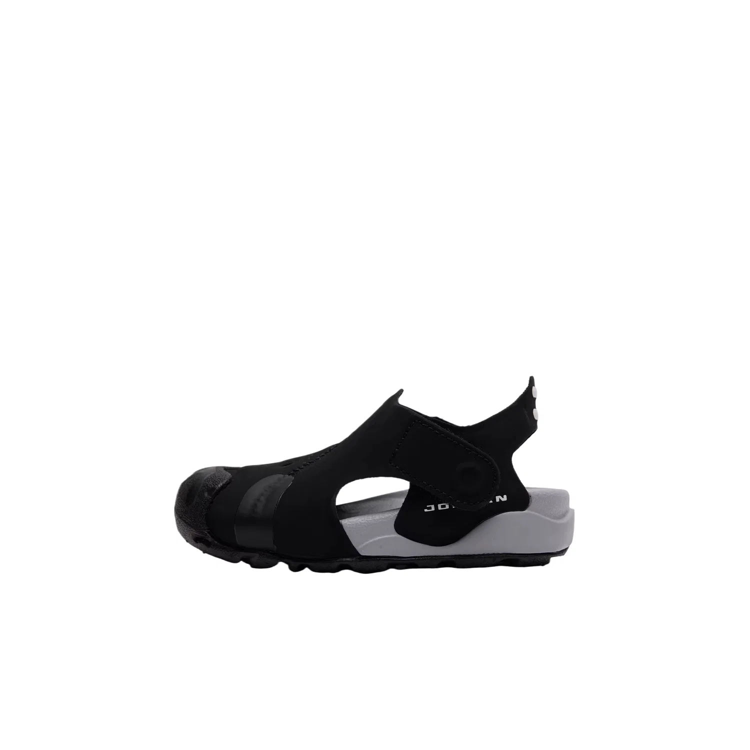 Детские сандалии с низким верхом для младенцев и малышей Jordan, Black/White/Wolf Gray