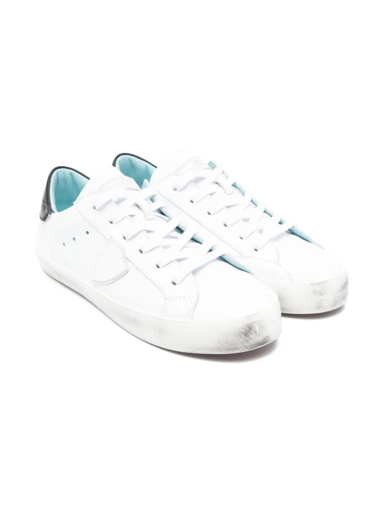 

Кожаные кроссовки Philippe Model Kids, белый