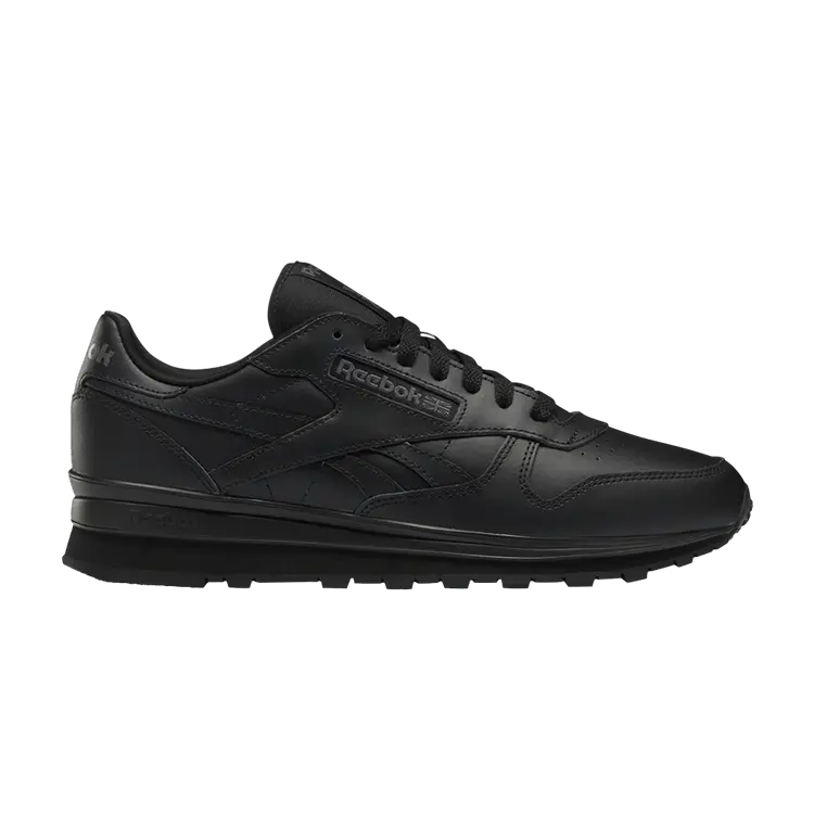 

Кроссовки Reebok Classic Leather Clip 'Triple Black', черный