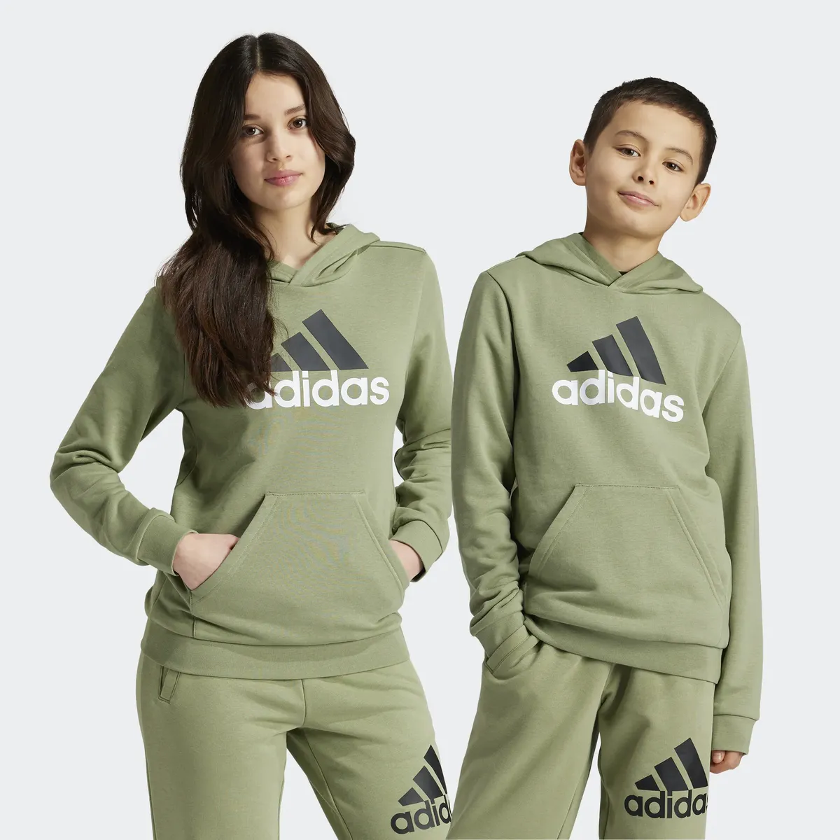 

Толстовка с капюшоном Adidas Sportswear "U BL 2 HOODIE", зеленый