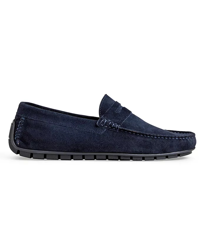 Мужские мокасины для вождения Xane Slip On Bruno Magli, синий — фото 2