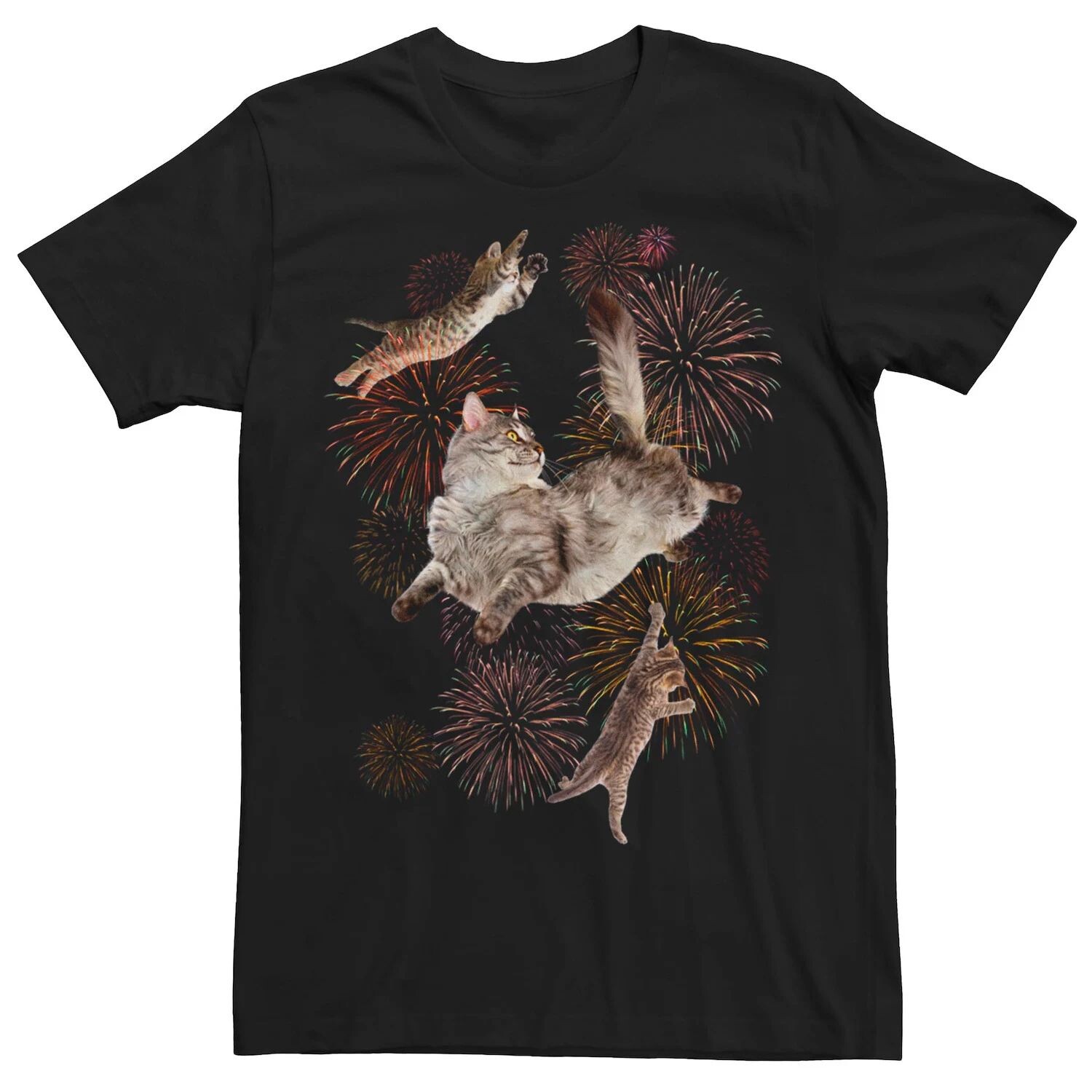 

Мужская футболка Fireworks Kitty Licensed Character