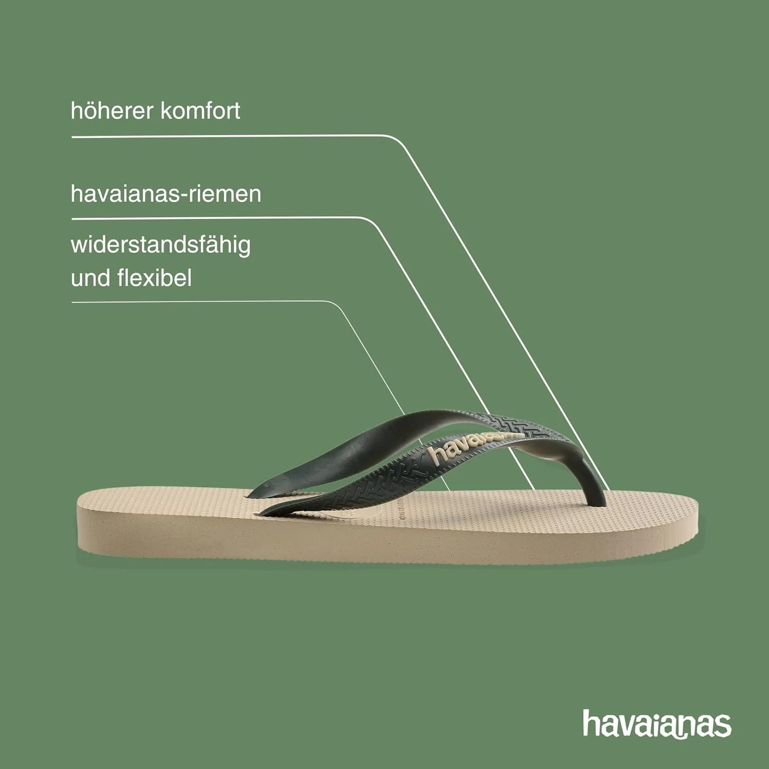 Шлепанцы Havaianas Top Logo Pop Up, простые, стильные и универсальные, созданы по мотивам Топ-модели, имеющие ремешок со специальным логотипом, незаметные, на платформе, унисекс для взрослых, серый — фото 4