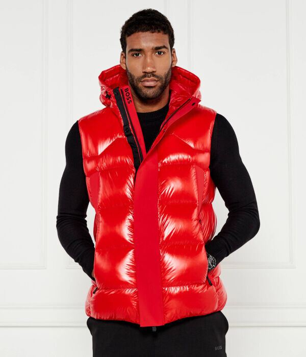

Жилетка Boss Green V-ronnie Regular Fit, красный