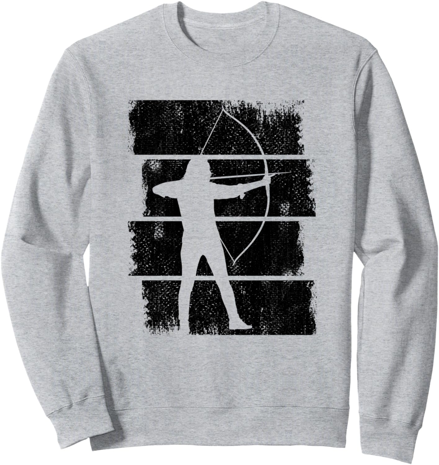 

Толстовка с рисунком лучника Funny Bowhunter Graphic Shirts And Giveaways, серый