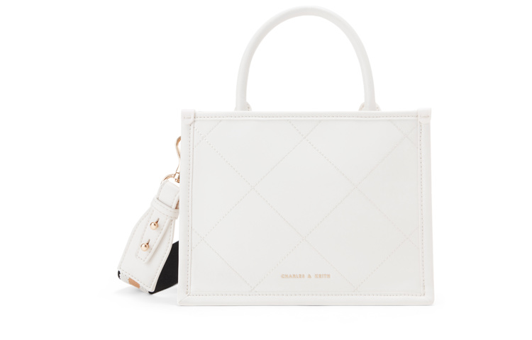 

Сумка-шоппер среднего размера для женщин, многоцветная CHARLES&KEITH, Аврора сине-зеленый/желтый/фиолетовый