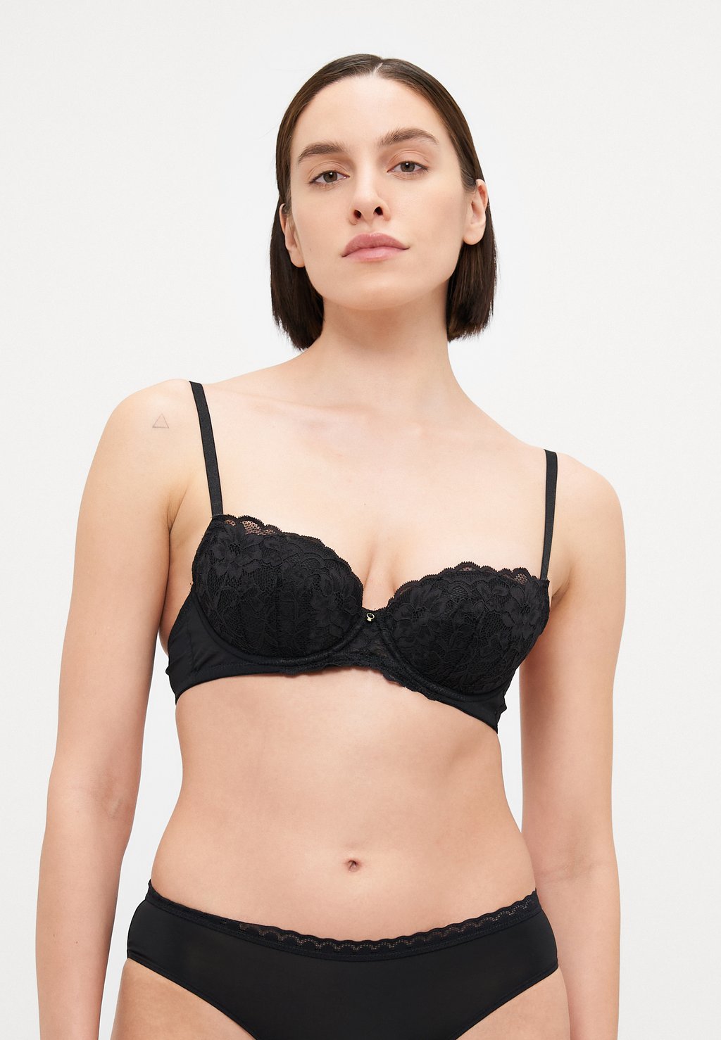 

Бюстгальтер балконет SEXY LACE PLUNGE BRA Ann Summers, черный
