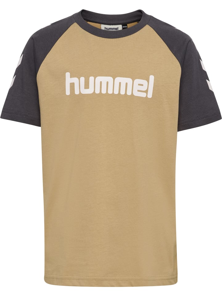 

Футболка Hummel с логотипом Hmljr для детей в цвете CORNSTALK Hummel