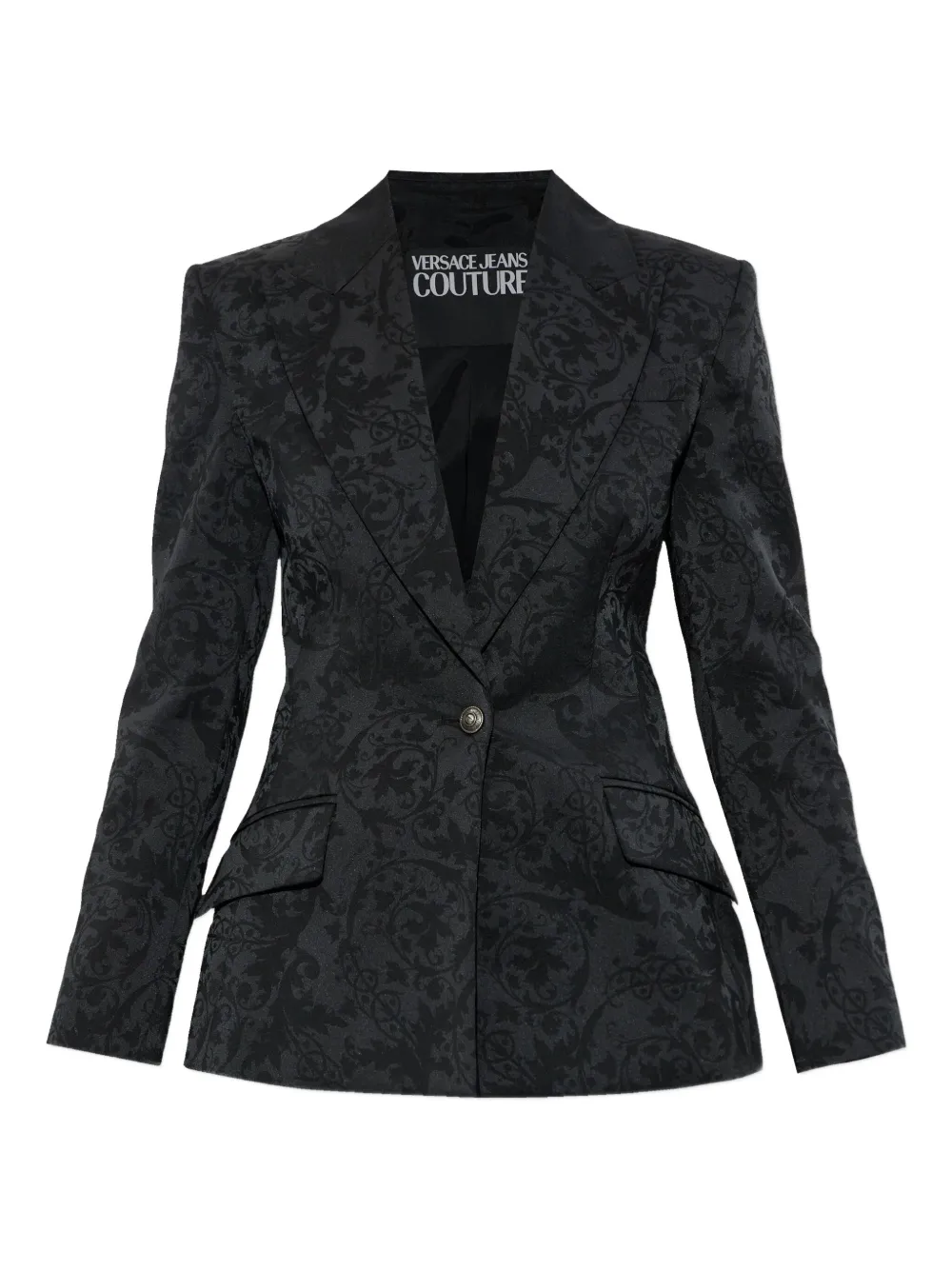 

Пиджак с узором Barocco Versace Jeans Couture, черный