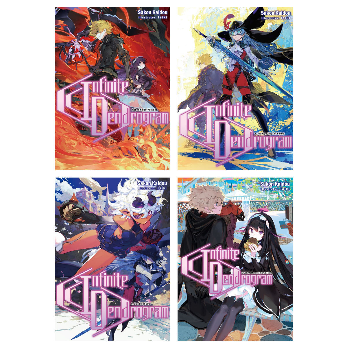 

Новелла Infinite Dendrogram Novel (7-10) Bundle