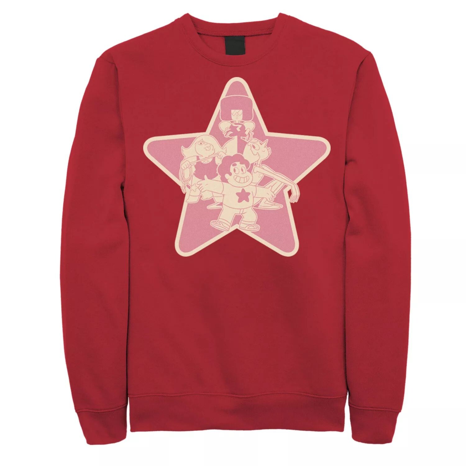 

Мужская флисовая одежда Cartoon Network Steven Universe Group Shot Licensed Character, красный