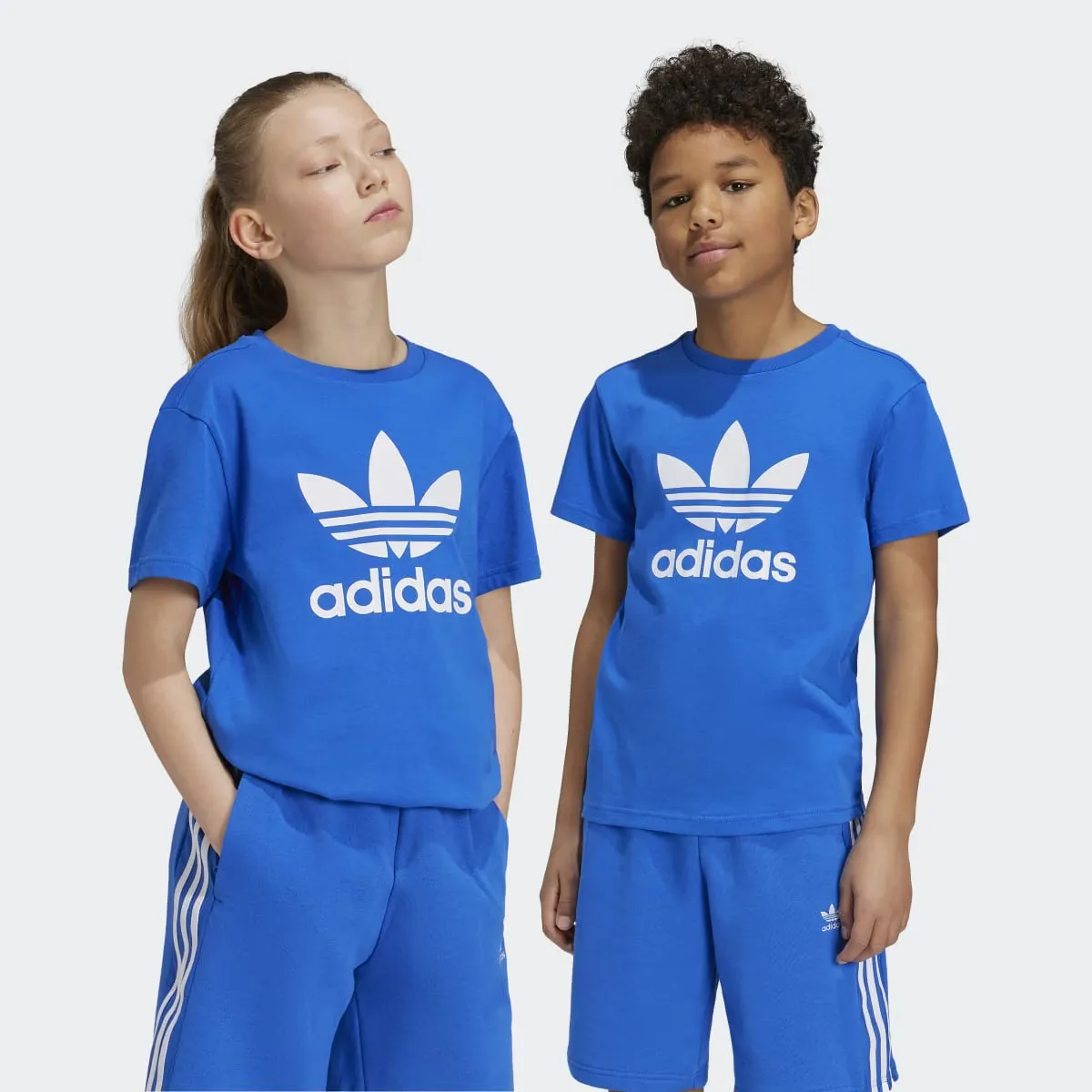 

Футболка детская Adidas Originals Trefoil, синий