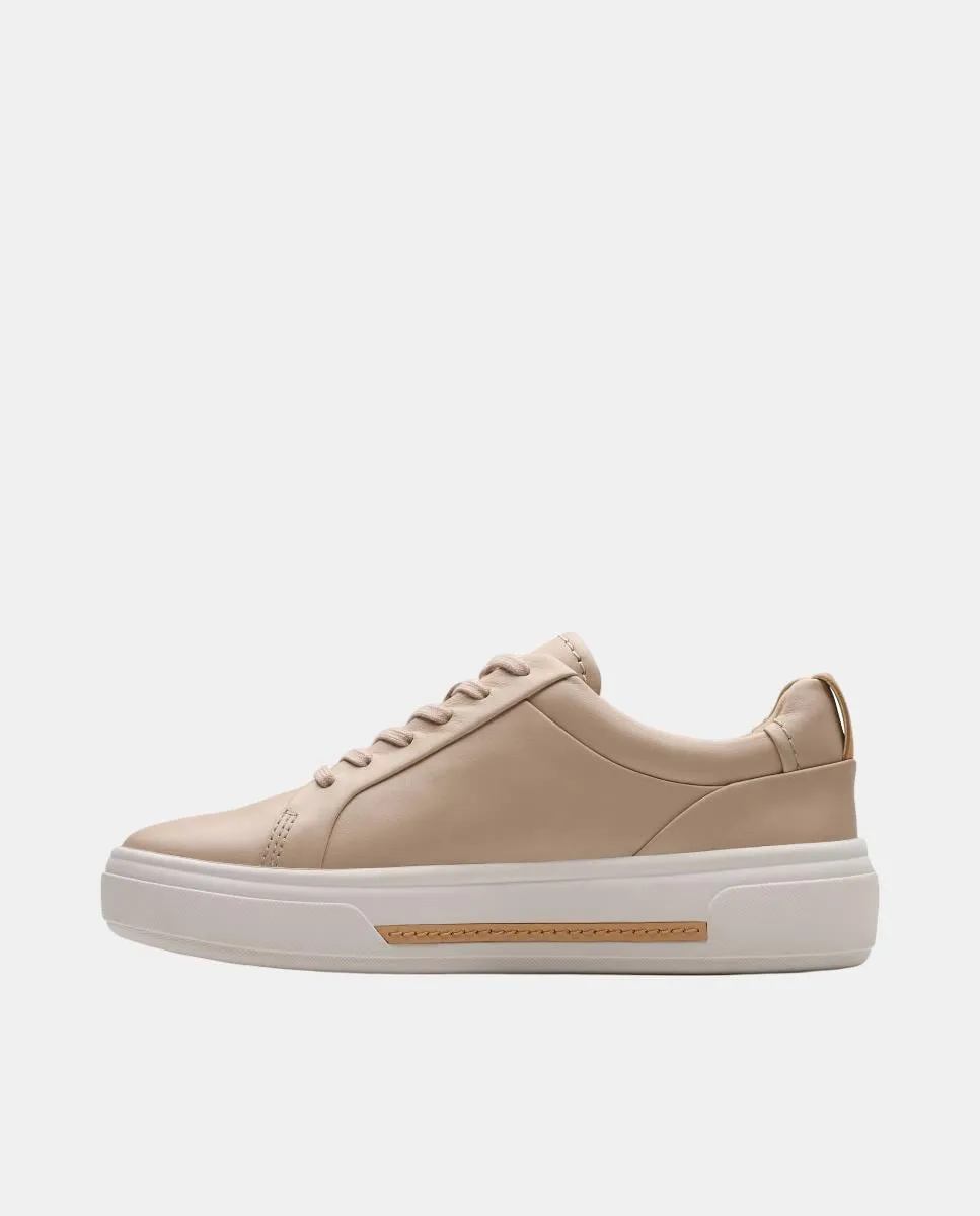 Спортивные туфли Hollyhock Walk из кожи с подошвой из ЭВА Clarks, коричневый — фото 3