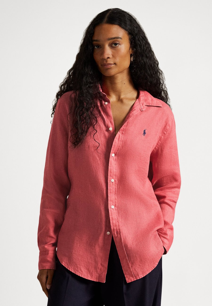 

Блуза Polo Ralph Lauren CLASSIC FIT LINEN SHIRT, Adirondack Berry/Red