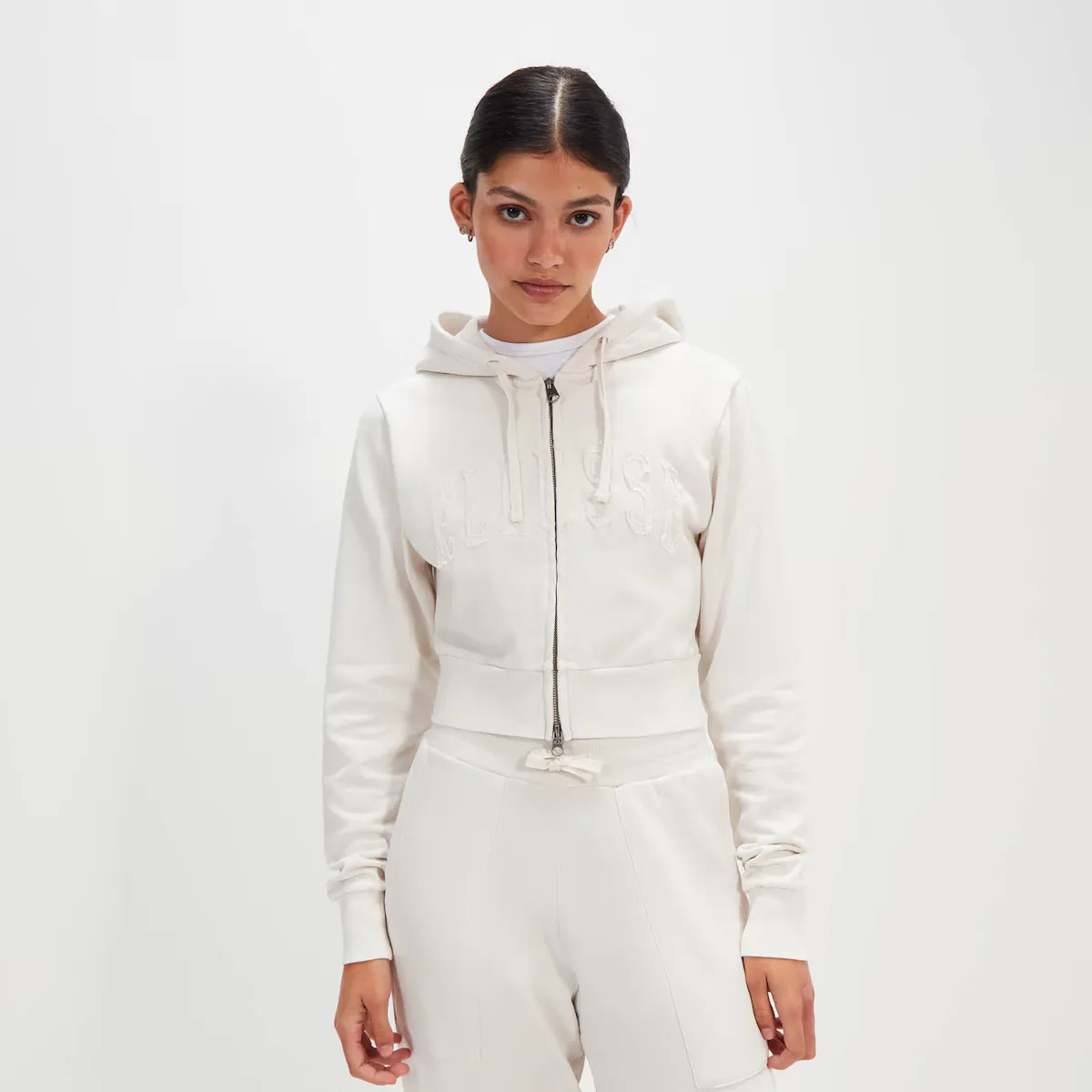 

Женская толстовка Lou FZ Hoody Ellesse, белый