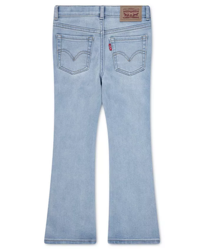 Джинсы Girls 2T-6X 726 с высокой посадкой и расклешенным силуэтом Levi'S, синий — фото 2