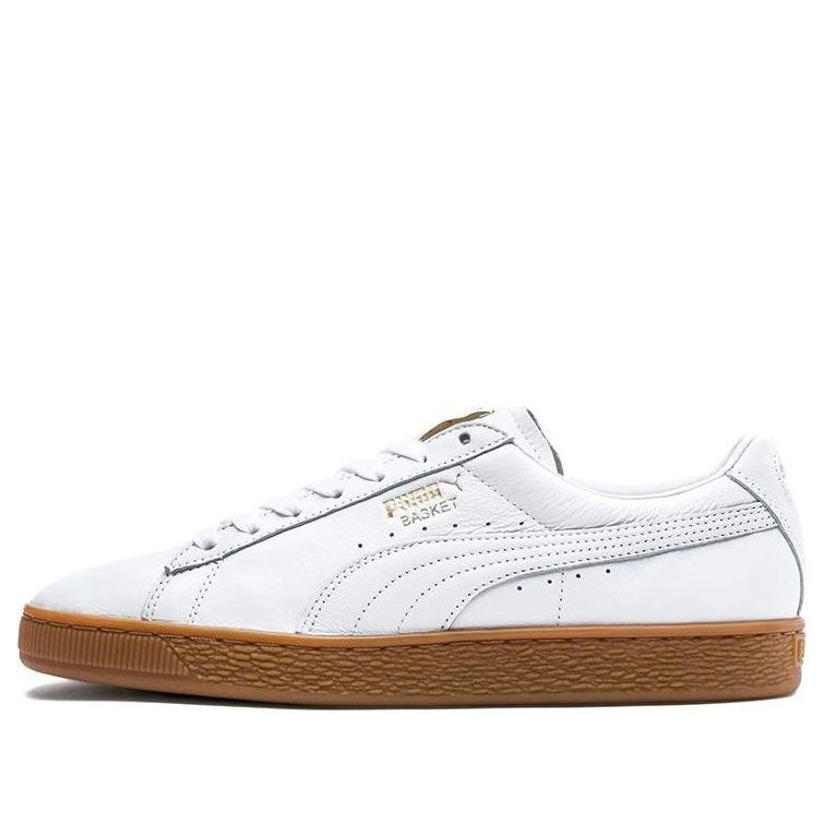 

Кеды PUMA Basket Classic Gum Deluxe 'White Gold', золотой