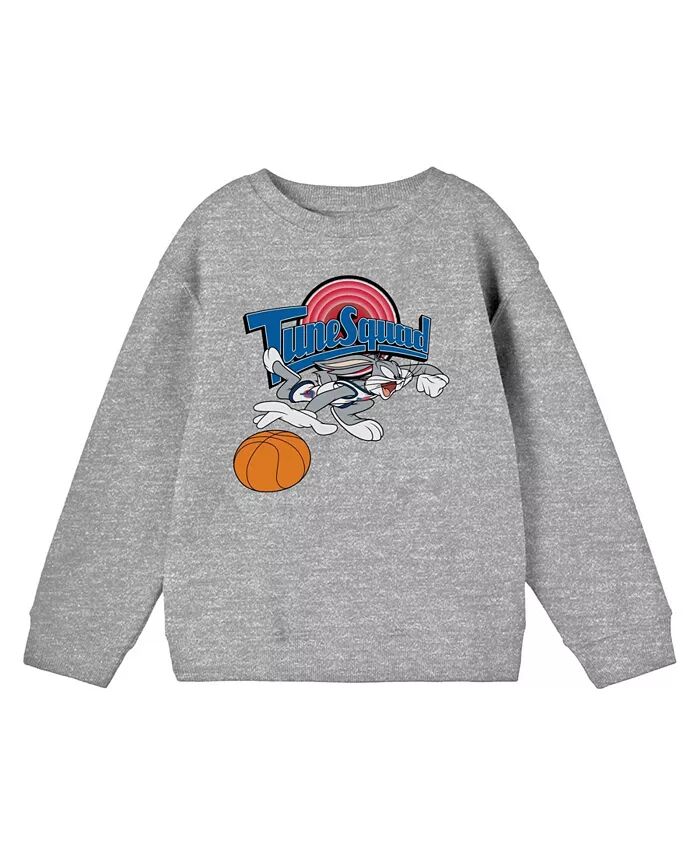 

Рубашка с длинными рукавами для мальчиков Bugs Bunny Dribling Athletic Heather Space Jam, серый