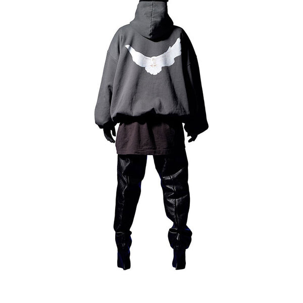 Толстовка Yeezy Gap Balenciaga Dove Black — фото 4