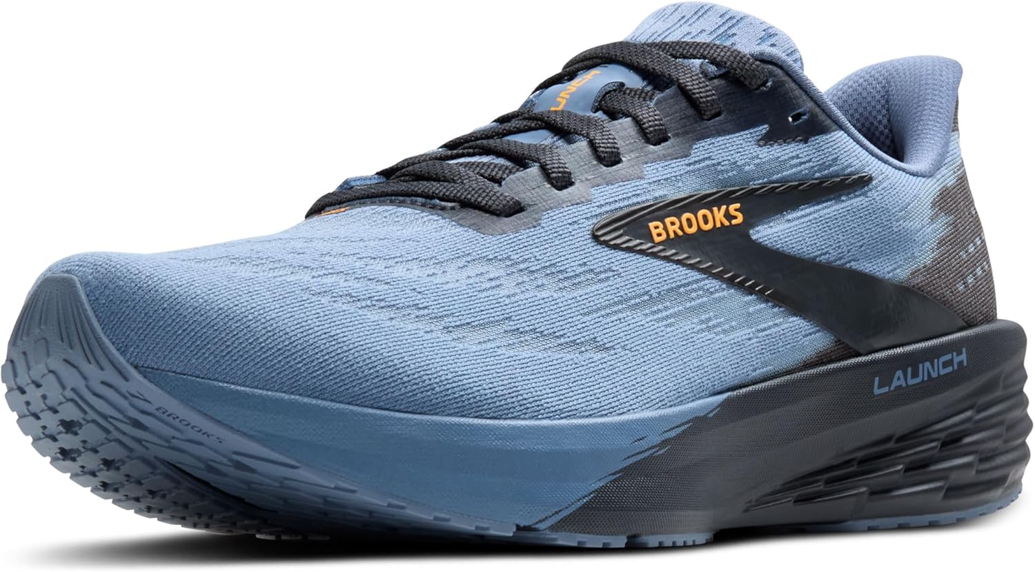 

Мужские нейтральные беговые кроссовки Brooks Launch 11, синий/оранжевый