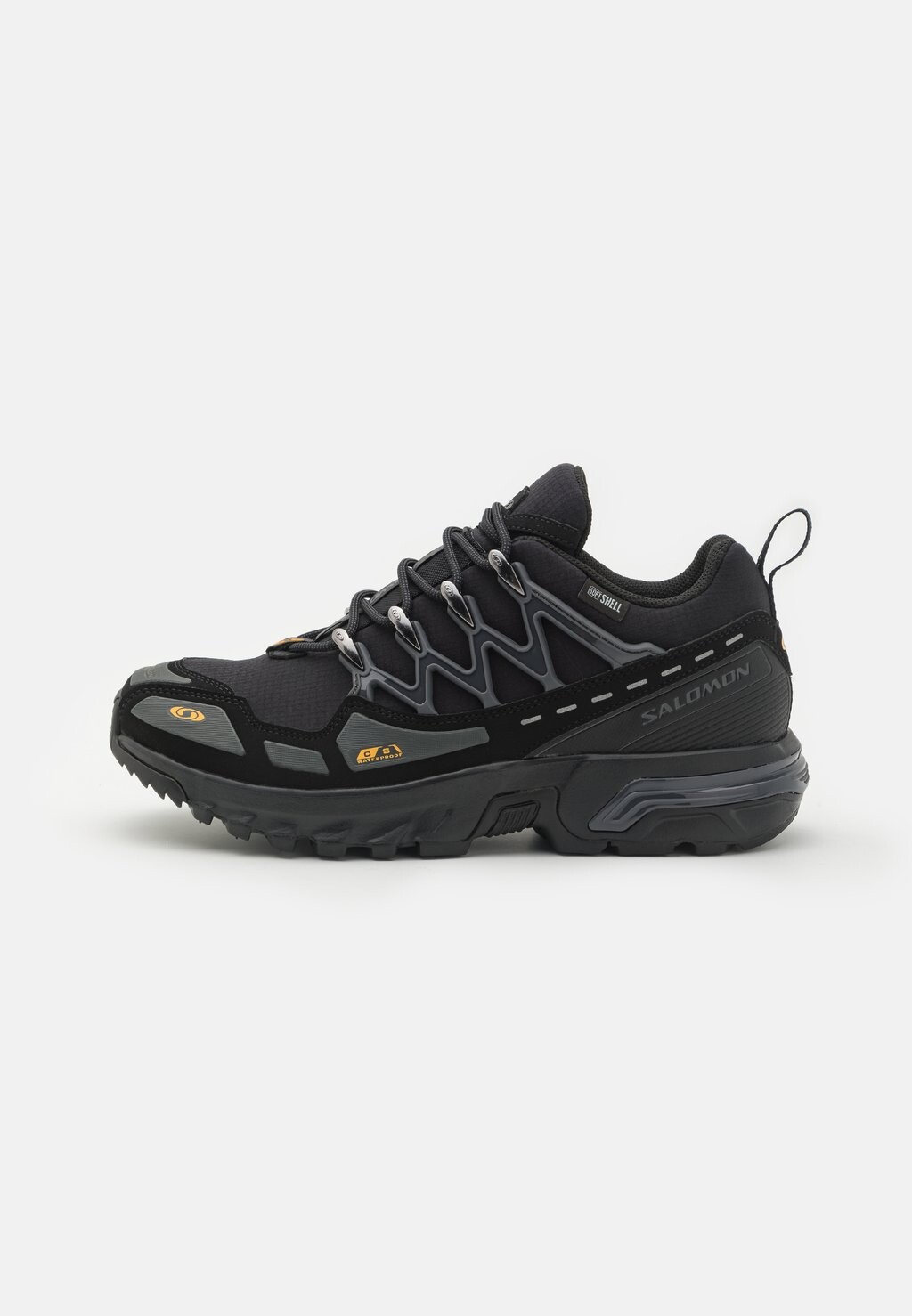 

Кроссовки низкие ACS CSWP UNISEX Salomon, цвет black/magnet/golden yellow