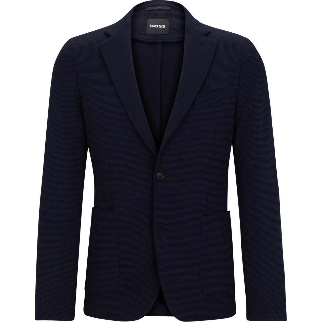 

HUGO BOSS Однобортный блейзер, Marine Blue