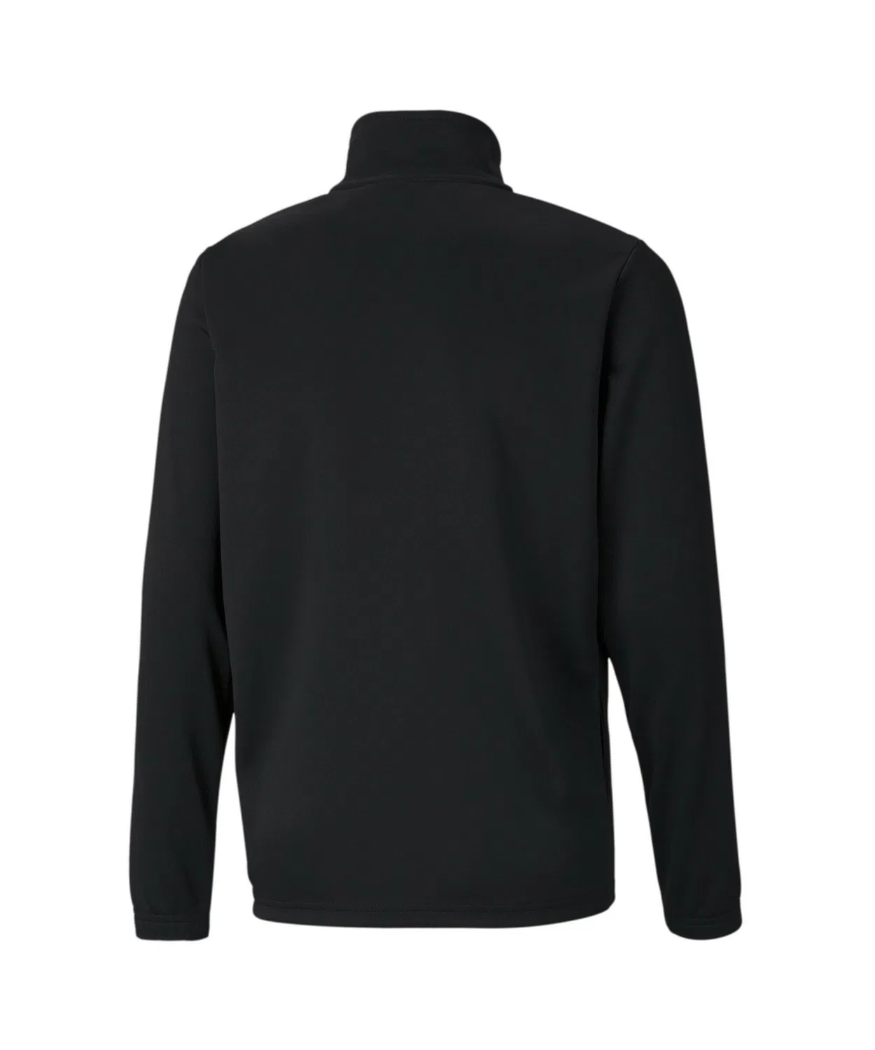 Тренировочная куртка PUMA TEAMRISE для детей, полиэстер, 120-160 см, чёрный/белый — фото 2