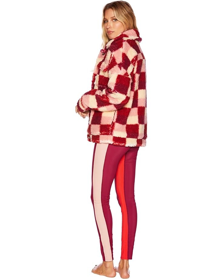 

Куртка Beach Riot Laurie Jacket, цвет Sangria Check