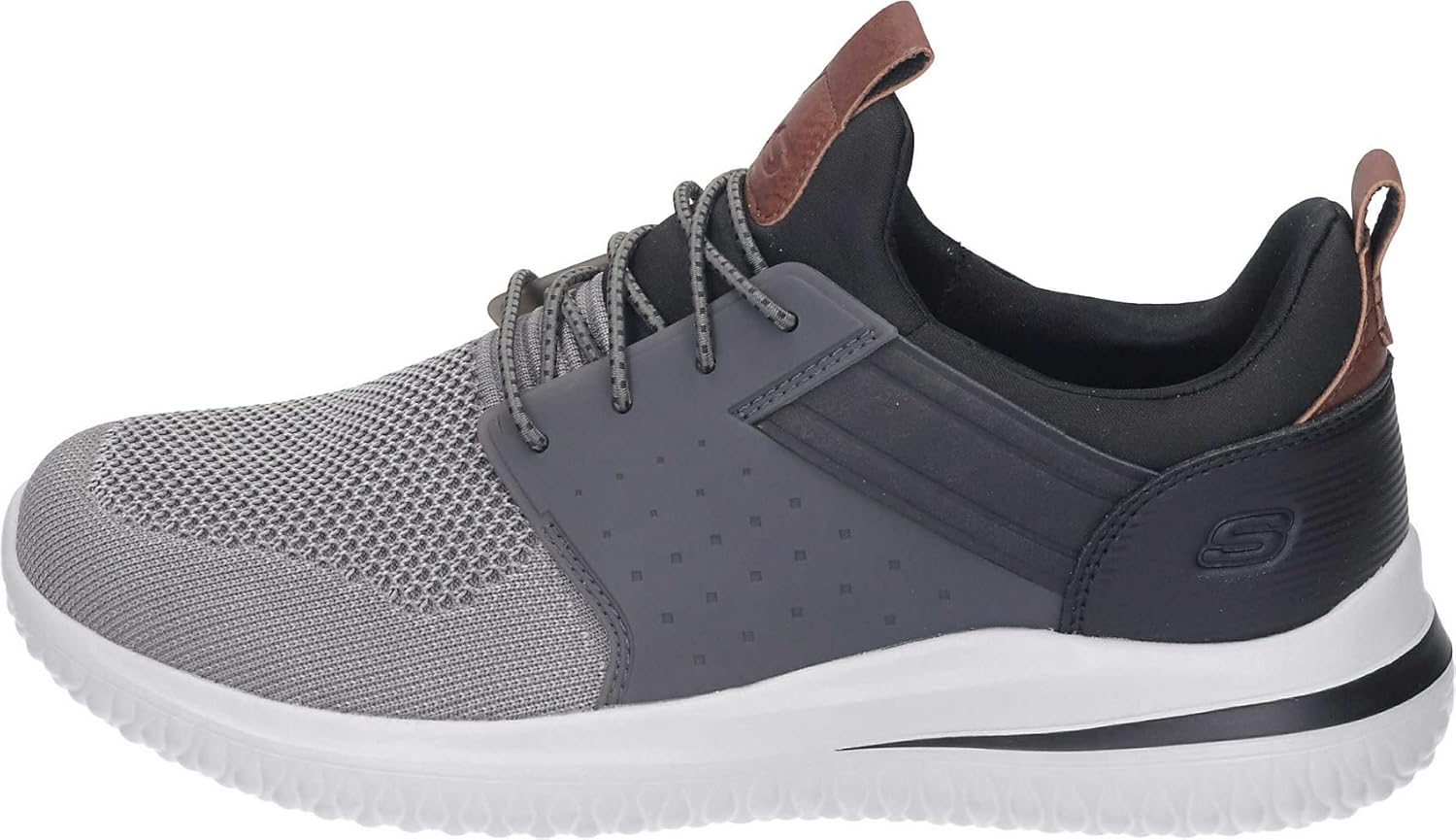 Мужские кроссовки Skechers Delson 3.0 Cicada, черный/серый — фото 2
